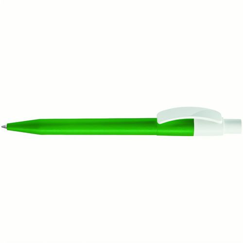 PIXEL KG F Druckkugelschreiber (Art.-Nr. CA717578) - Druckkugelschreiber mit farbig mattem...