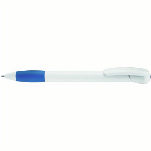 FANTASY Druckkugelschreiber (Art.-Nr. CA719837) - Druckkugelschreiber mit gedeckt glänzen...