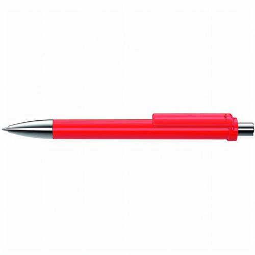FASHION SI Druckkugelschreiber (Art.-Nr. CA721979) - Druckkugelschreiber mit gedeckt glänzen...