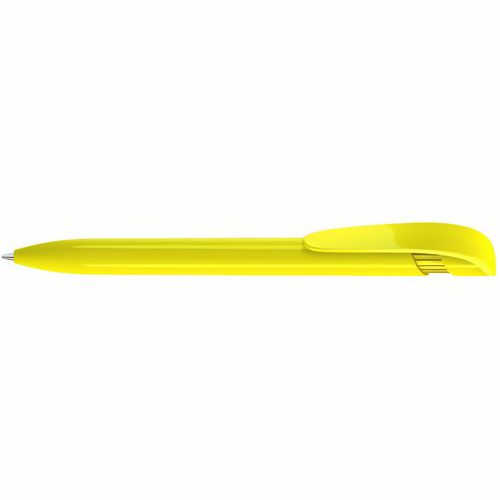 YES antibacterial Druckkugelschreiber (Art.-Nr. CA726045) - Druckkugelschreiber mit gedeckt glänzen...