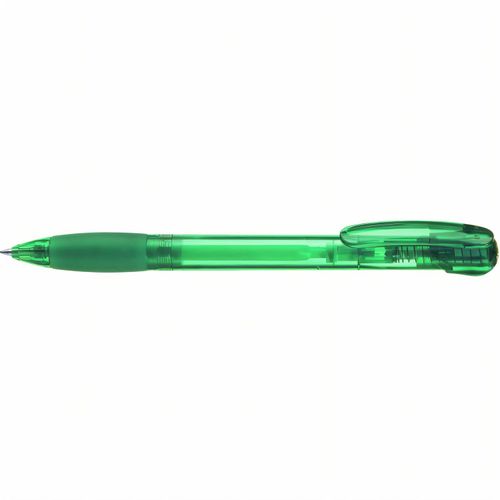 FANTASY transparent Druckkugelschreiber (Art.-Nr. CA727046) - Druckkugelschreiber mit transparent...