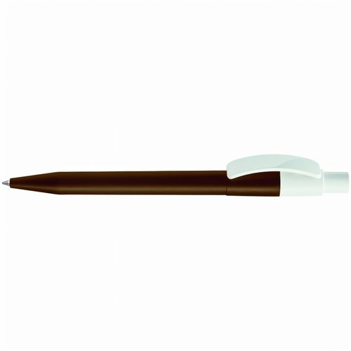 PIXEL KG F Druckkugelschreiber (Art.-Nr. CA728274) - Druckkugelschreiber mit farbig mattem...