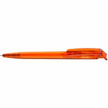 RECYCLED PET PEN transparent Druckkugelschreiber (orange) (Art.-Nr. CA729678)