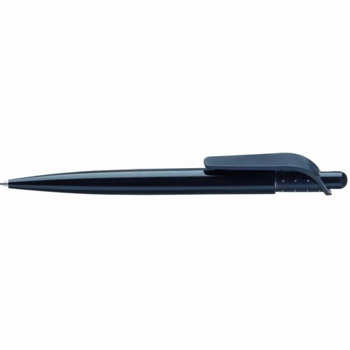 VIANI Druckkugelschreiber (Art.-Nr. CA730779) - Druckkugelschreiber mit gedeckt glänzen...