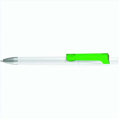 CHECK K frozen SI Druckkugelschreiber (Art.-Nr. CA733647) - Druckkugelschreiber mit gedeckt matten...