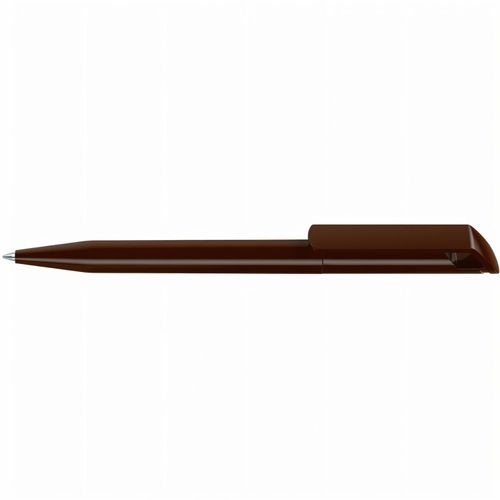 POP Drehkugelschreiber (Art.-Nr. CA735760) - Drehkugelschreiber mit gedeckt glänzend...