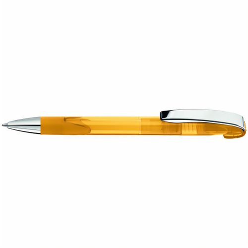 LOOK grip transparent M SI Druckkugelschreiber (Art.-Nr. CA742345) - Druckkugelschreiber mit transparent...