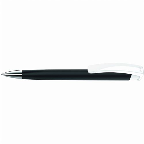 TRINITY KG SI GUM Druckkugelschreiber (Art.-Nr. CA744365) - Druckkugelschreiber mit gummiertem...
