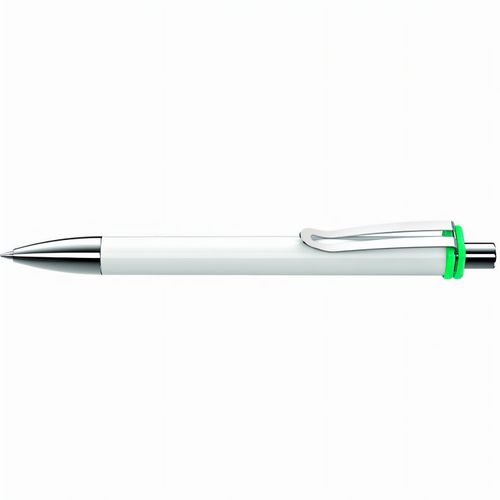 VOGUE XL SI Druckkugelschreiber (Art.-Nr. CA746756) - Druckkugelschreiber mit gedeckt glänzen...