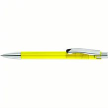 CANDY transparent M SI Druckkugelschreiber (gelb) (Art.-Nr. CA759439)