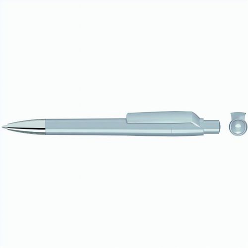 BLOOM SI Druckkugelschreiber (Art.-Nr. CA774465) - Druckkugelschreiber mit gedeckt glänzen...