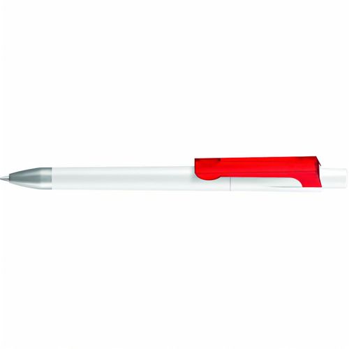 CHECK K frozen SI Druckkugelschreiber (Art.-Nr. CA788087) - Druckkugelschreiber mit gedeckt matten...