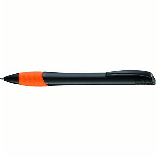 OPERA M Druckkugelschreiber (Art.-Nr. CA792230) - Metall-Druckkugelschreiber mit schwarz...