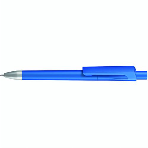 CHECK SI Druckkugelschreiber (Art.-Nr. CA793101) - Druckkugelschreiber mit gedeckt matten...
