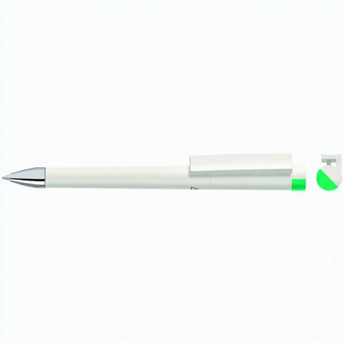 GEOS SI RECY shell Drehkugelschreiber (Art.-Nr. CA795006) - Drehkugelschreiber mit gedeckt mattem...