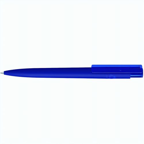 RECYCLED PET PEN PRO K transparent GUM Druckkugelschreiber (Art.-Nr. CA796687) - Druckkugelschreiber mit gummiertem...