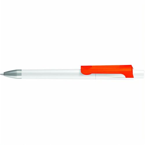 CHECK K frozen SI Druckkugelschreiber (Art.-Nr. CA797041) - Druckkugelschreiber mit gedeckt matten...