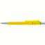 PEPP transparent SI Druckkugelschreiber (gelb) (Art.-Nr. CA798939)