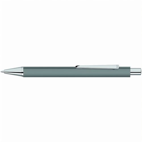 PYRA GUM Druckkugelschreiber (Art.-Nr. CA800590) - Metall-Druckkugelschreiber mit Softtouch...
