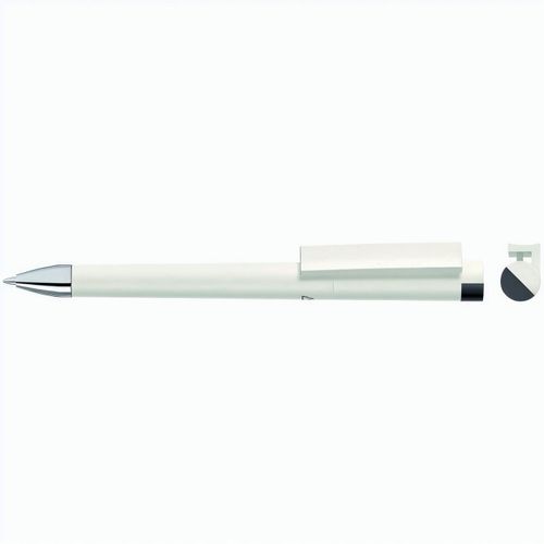 GEOS SI RECY shell Drehkugelschreiber (Art.-Nr. CA801405) - Drehkugelschreiber mit gedeckt mattem...