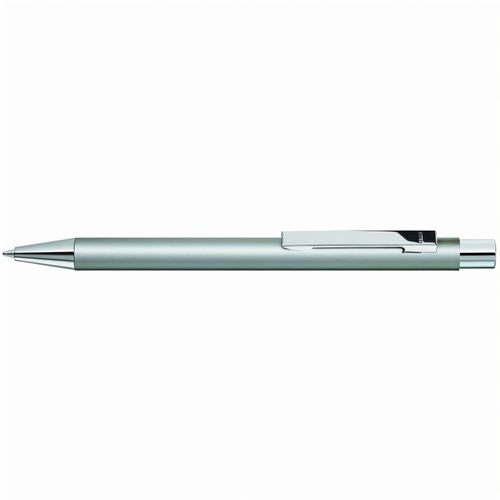 STRAIGHT SI Druckkugelschreiber (Art.-Nr. CA804110) - Metall-Druckkugelschreiber mit mattem...