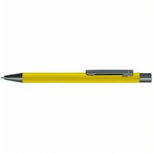 STRAIGHT GUM Druckkugelschreiber (gelb) (Art.-Nr. CA808256)