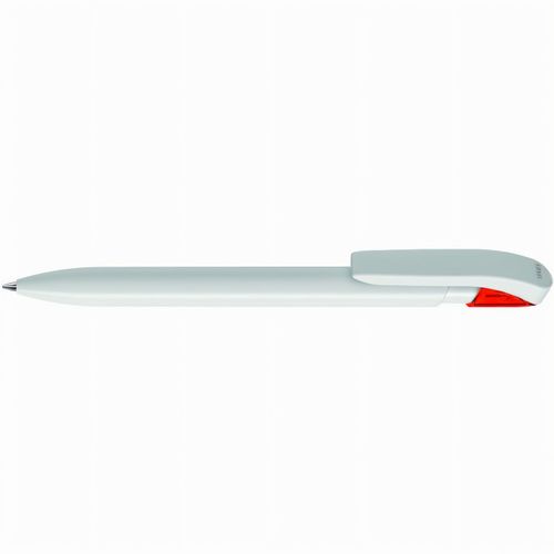 SKY Druckkugelschreiber (Art.-Nr. CA810893) - Druckkugelschreiber mit gedeckt glänzen...