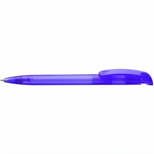 VARIO frozen Druckkugelschreiber (Art.-Nr. CA815537) - Druckkugelschreiber mit transparent...