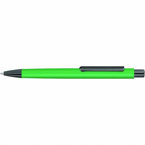 ELLIPSE GUM Druckkugelschreiber (Art.-Nr. CA817886) - Metall-Druckkugelschreiber mit ellipsenf...