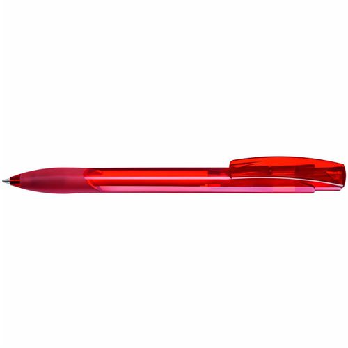 OMEGA grip transparent Druckkugelschreiber (Art.-Nr. CA827022) - Druckkugelschreiber mit transparent...
