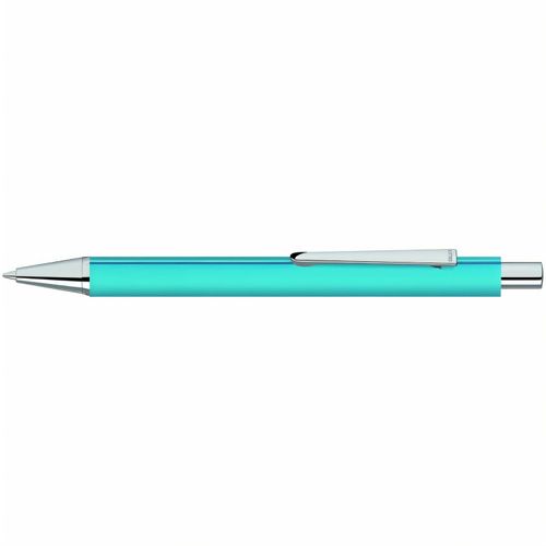 PYRA GUM Druckkugelschreiber (Art.-Nr. CA827628) - Metall-Druckkugelschreiber mit Softtouch...