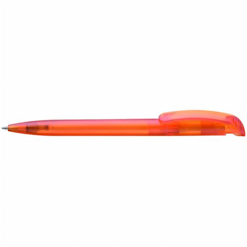 VARIO frozen Druckkugelschreiber (Art.-Nr. CA835266) - Druckkugelschreiber mit transparent...