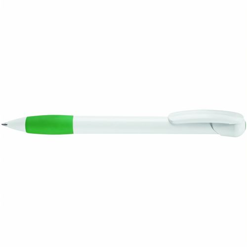FANTASY Druckkugelschreiber (Art.-Nr. CA836236) - Druckkugelschreiber mit gedeckt glänzen...
