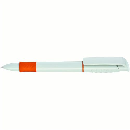 PRIMA Druckkugelschreiber (Art.-Nr. CA838157) - Druckkugelschreiber mit gedeckt glänzen...