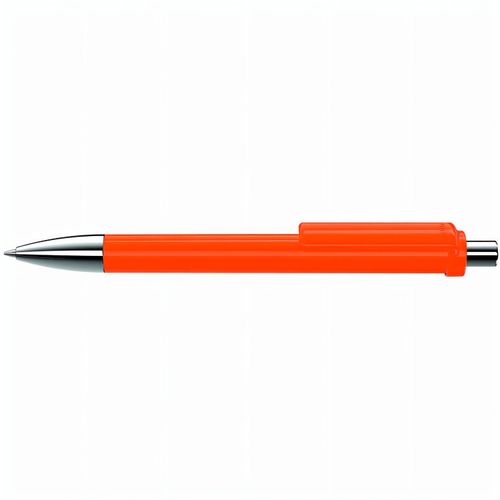 FASHION SI Druckkugelschreiber (Art.-Nr. CA839892) - Druckkugelschreiber mit gedeckt glänzen...