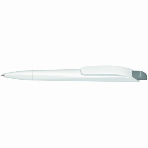 STREAM Druckkugelschreiber (Art.-Nr. CA841088) - Druckkugelschreiber mit geometrisch...