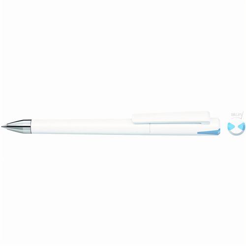 CRYS SI Drehkugelschreiber (Art.-Nr. CA842180) - Drehkugelschreiber mit gedeckt glänzend...