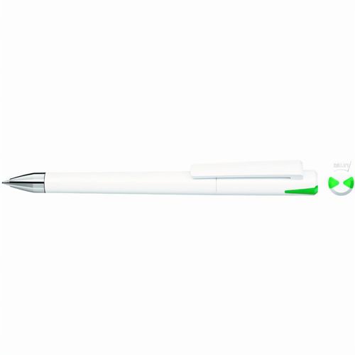 CRYS SI Drehkugelschreiber (Art.-Nr. CA843981) - Drehkugelschreiber mit gedeckt glänzend...