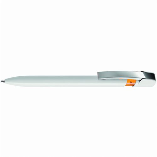 SKY M Druckkugelschreiber (Art.-Nr. CA845012) - Druckkugelschreiber mit gedeckt glänzen...