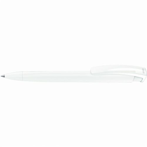 TRINITY Druckkugelschreiber (Art.-Nr. CA845986) - Druckkugelschreiber mit gedeckt glänzen...