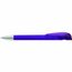 YES transparent SI Druckkugelschreiber (Violett) (Art.-Nr. CA847035)