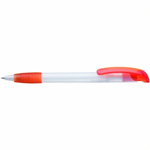 VARIO grip frozen Druckkugelschreiber (Art.-Nr. CA854710) - Druckkugelschreiber mit transparent...
