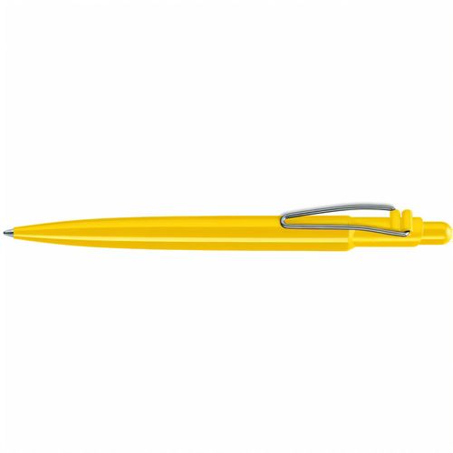 VISTA Druckkugelschreiber (Art.-Nr. CA856450) - Druckkugelschreiber mit gedeckt glänzen...