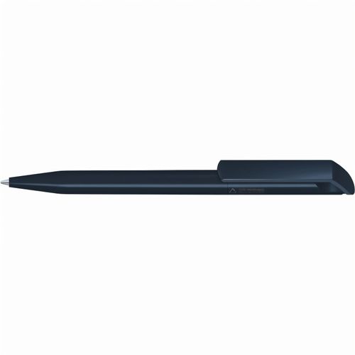 POP RECY Drehkugelschreiber (Art.-Nr. CA866310) - Drehkugelschreiber mit gedeckt glänzend...