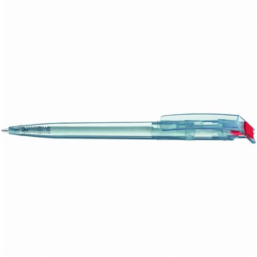 RECYCLED PET PEN transparent SG Druckkugelschreiber (Art.-Nr. CA868349) - Druckkugelschreiber aus recyceltem...