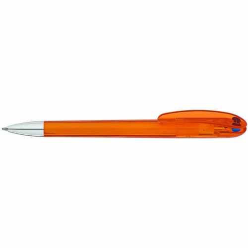 SPOT transparent SI Druckkugelschreiber (Art.-Nr. CA880140) - Drehkugelschreiber mit transparent...