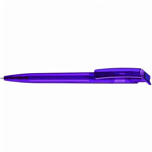 RECYCLED PET PEN transparent Druckkugelschreiber (Art.-Nr. CA896156) - Druckkugelschreiber aus recyceltem...