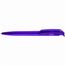 RECYCLED PET PEN transparent Druckkugelschreiber (Violett) (Art.-Nr. CA896156)
