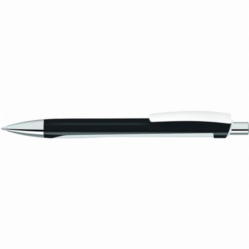 WAVE GUM Druckkugelschreiber (Art.-Nr. CA900584) - Druckkugelschreiber mit zweigeteiltem...