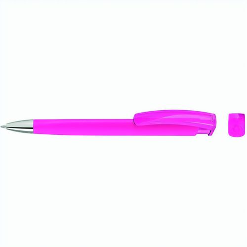 TRINITY K transparent SI RECY Druckkugelschreiber (Art.-Nr. CA903120) - Druckkugelschreiber mit gedeckt mattem...